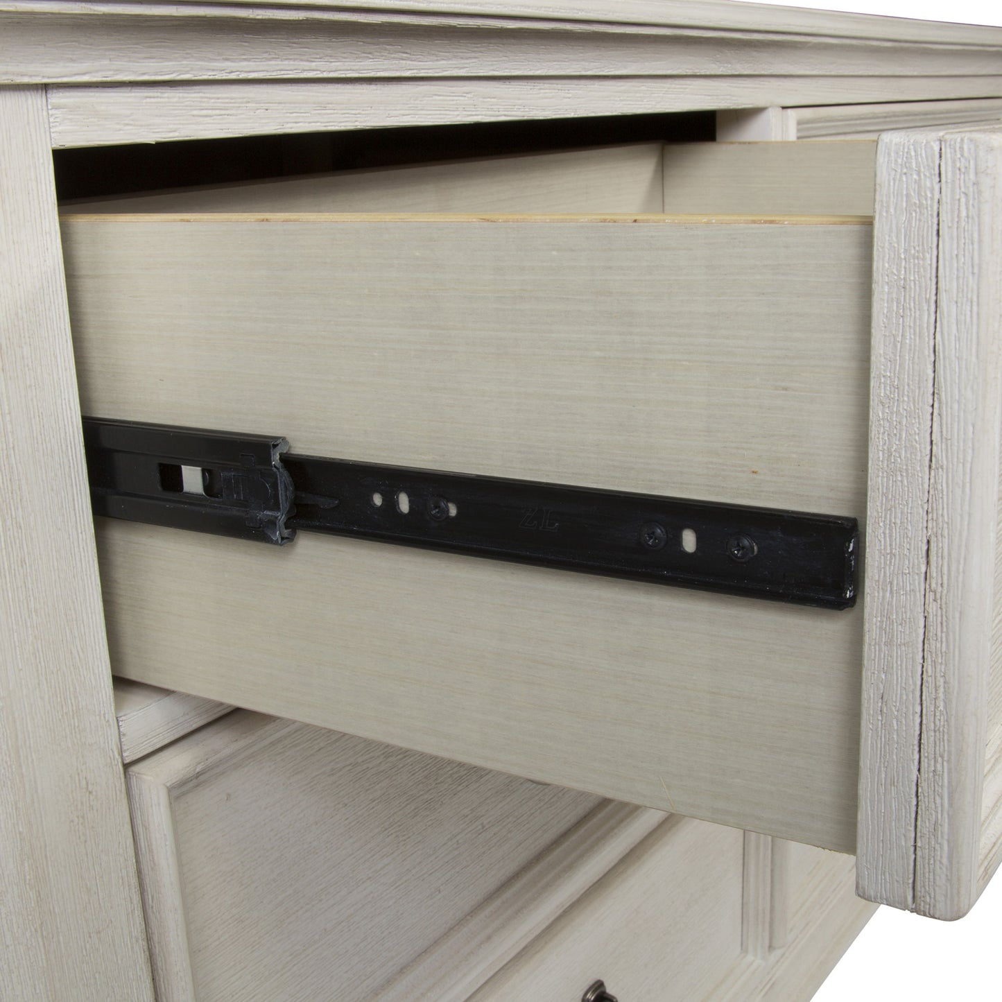 Bayside - 7 Drawer Dresser - White - Hornell Furniture Outlet