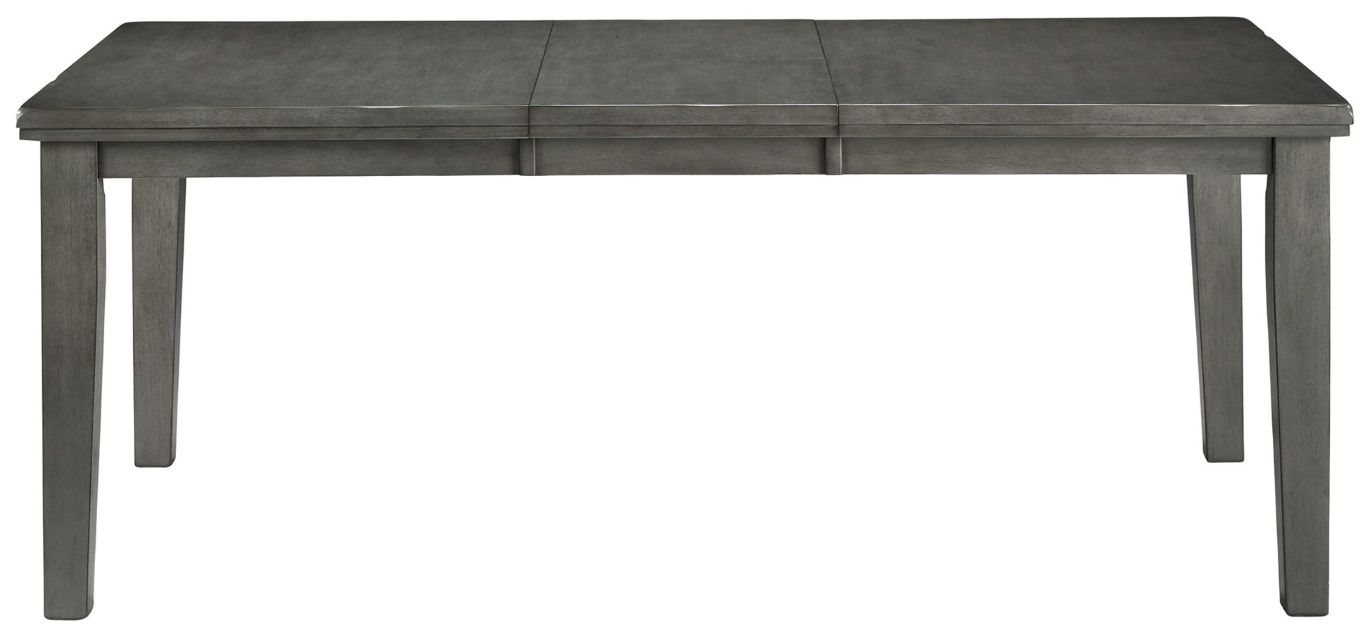 Hallanden - Gray - Rectangular Dining Room Butterfly Extension Table - Hornell Furniture Outlet