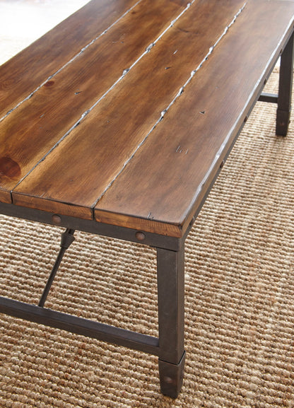 Ashford - Coffee Table - Brown - Hornell Furniture Outlet