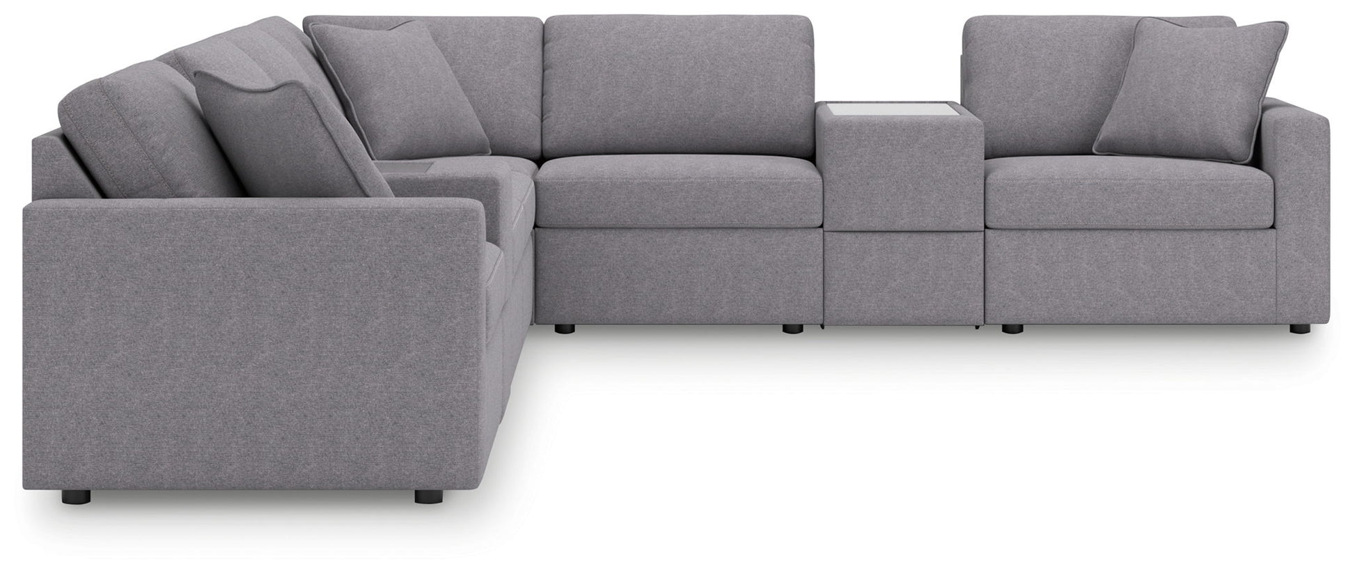 Modmax - Granite - Sectional - Hornell Furniture Outlet