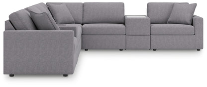 Modmax - Granite - Sectional - Hornell Furniture Outlet