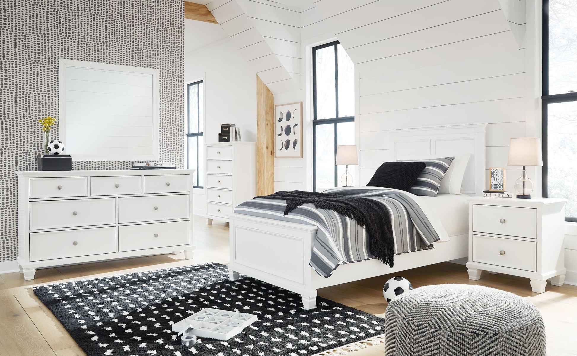Fortman - Panel Bedroom Set - Hornell Furniture Outlet