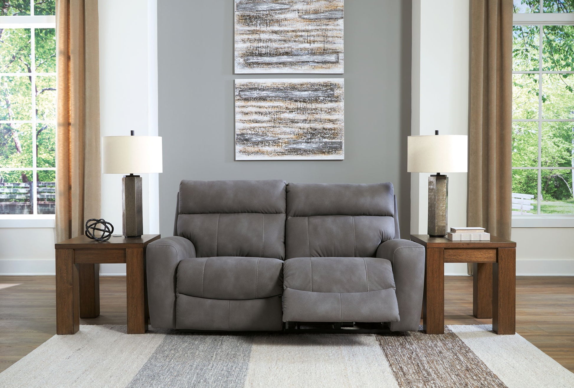 Next - Gen Durapella - Reclining Sectional - Hornell Furniture Outlet