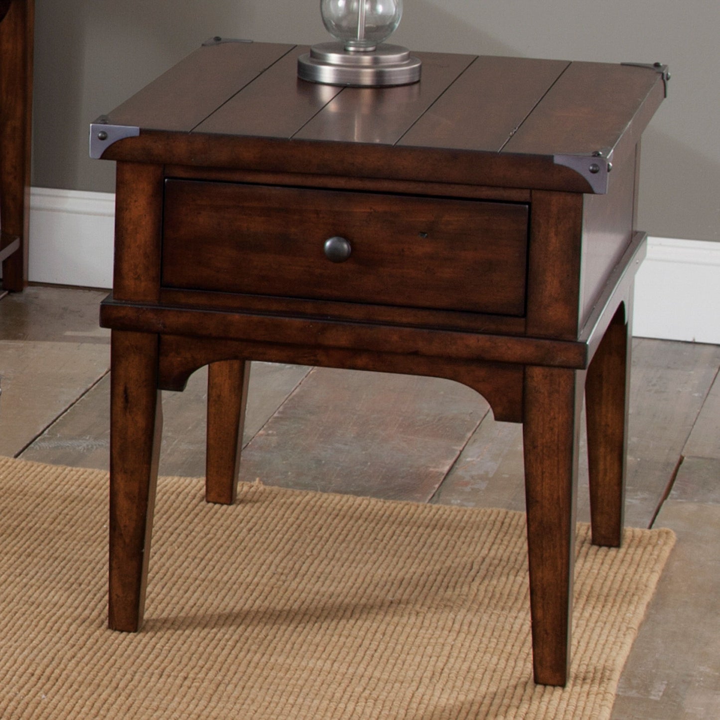Aspen Skies - End Table - Hornell Furniture Outlet