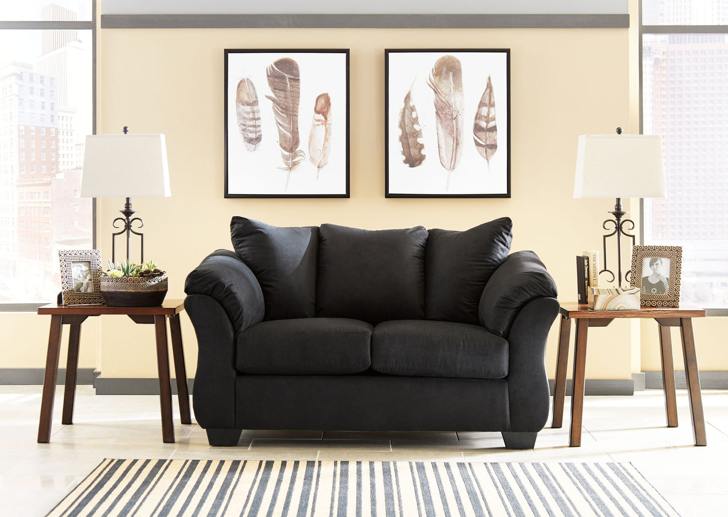 Darcy - Stationary Loveseat - Hornell Furniture Outlet