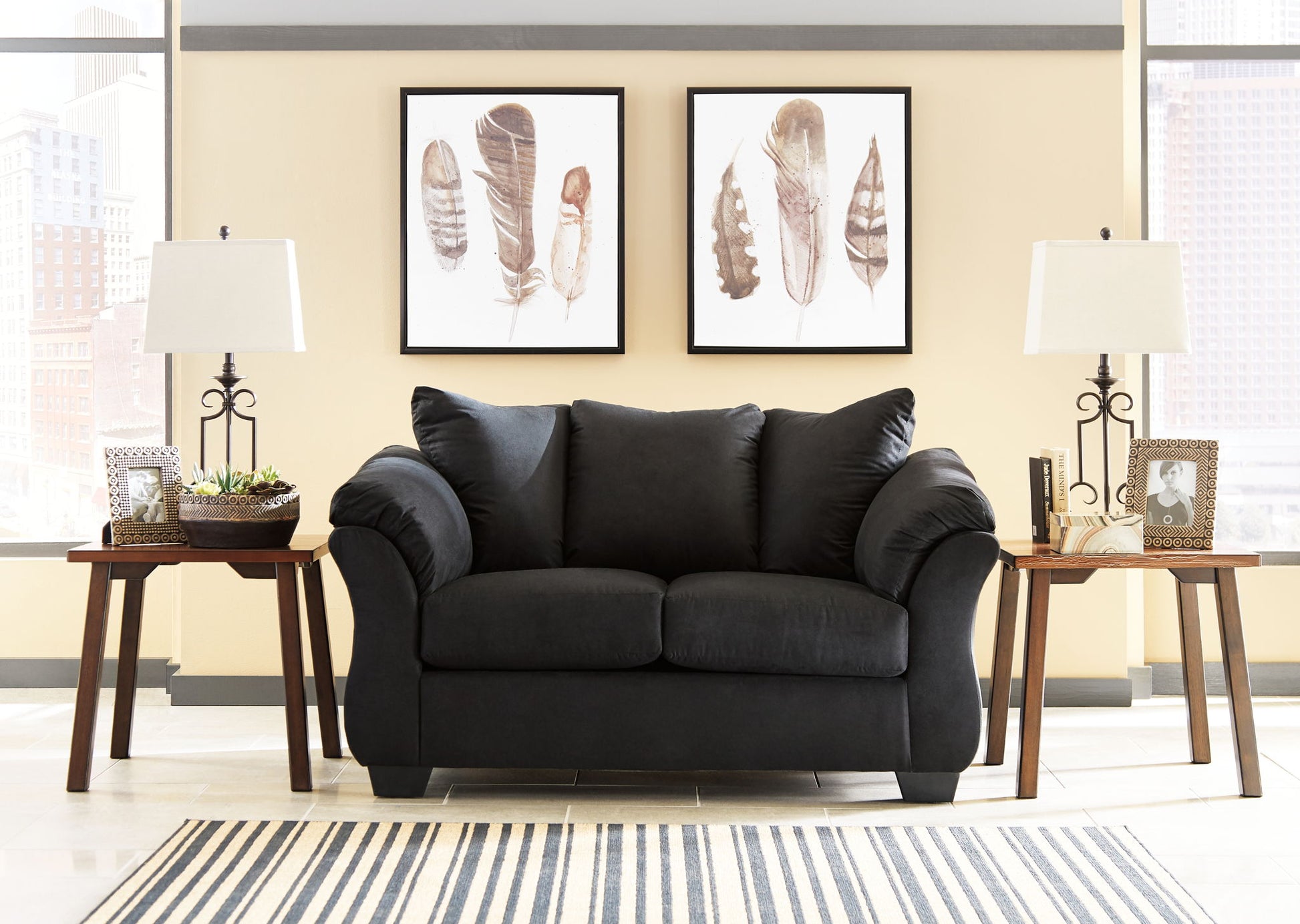 Darcy - Stationary Loveseat - Hornell Furniture Outlet