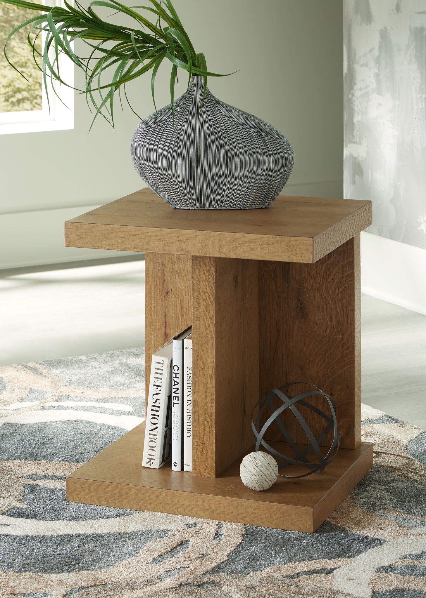 Brinstead - Light Brown - Chair Side End Table - Hornell Furniture Outlet