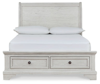 Robbinsdale - Sleigh Bed - Hornell Furniture Outlet