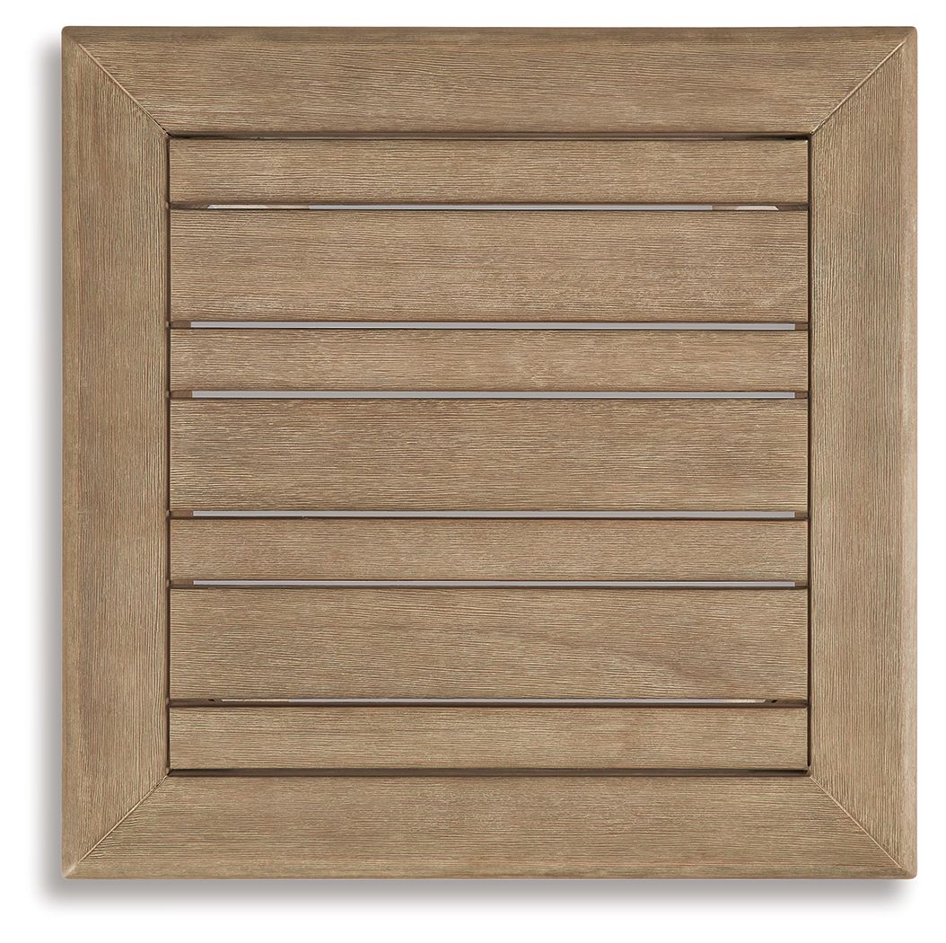 Gerianne - Square End Table - Brown - Hornell Furniture Outlet