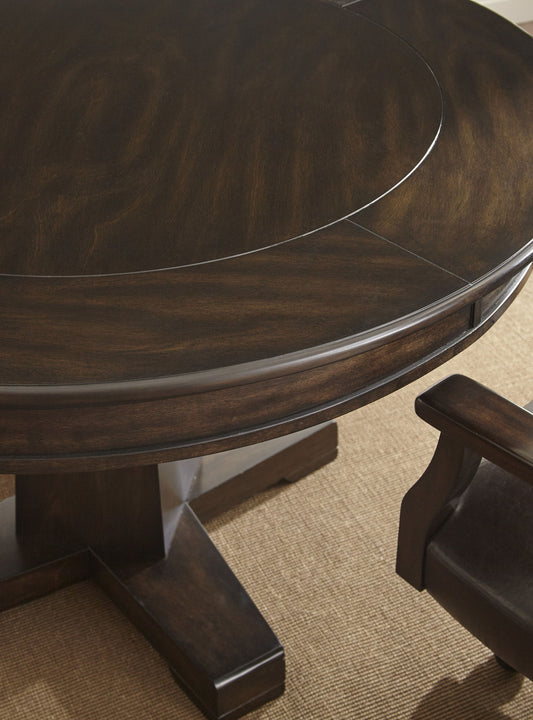 Ruby - Dining / Game Table - Brown - Hornell Furniture Outlet