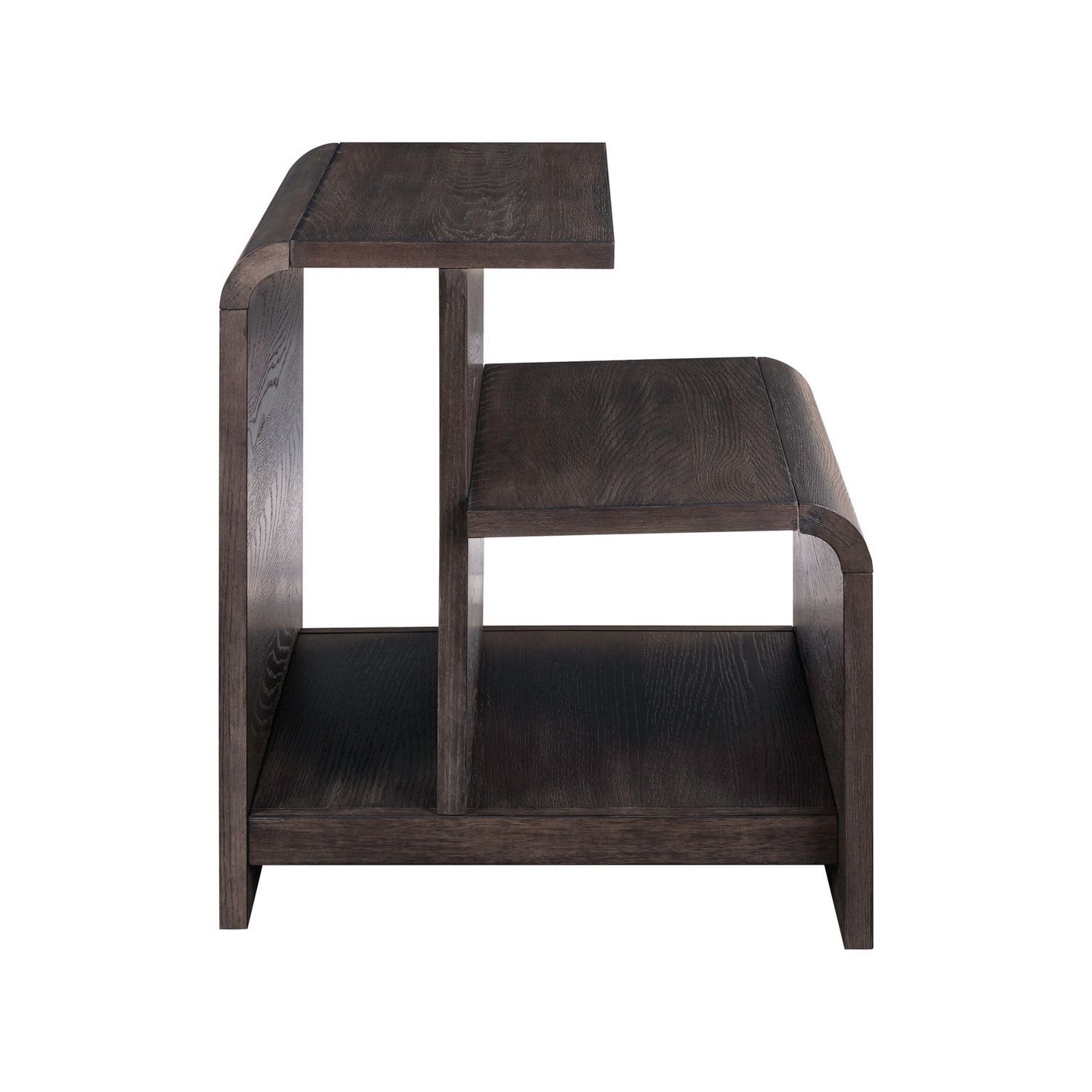 Perspectives - End Table - Brown - Hornell Furniture Outlet