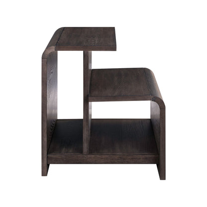 Perspectives - End Table - Brown - Hornell Furniture Outlet