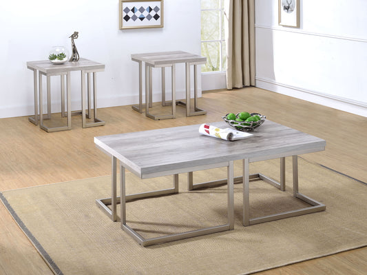 David - 3 Piece - White - Hornell Furniture Outlet