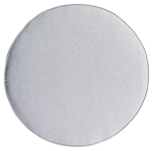Harbor Court - Gray - Ottoman with Cushion - Hornell Furniture Outlet