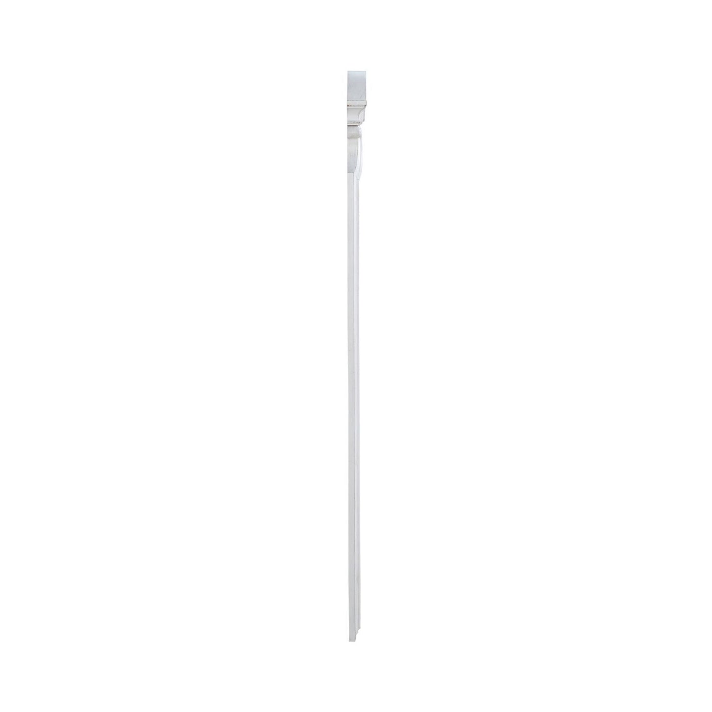 Magnolia Manor - Floor Mirror - White - Hornell Furniture Outlet