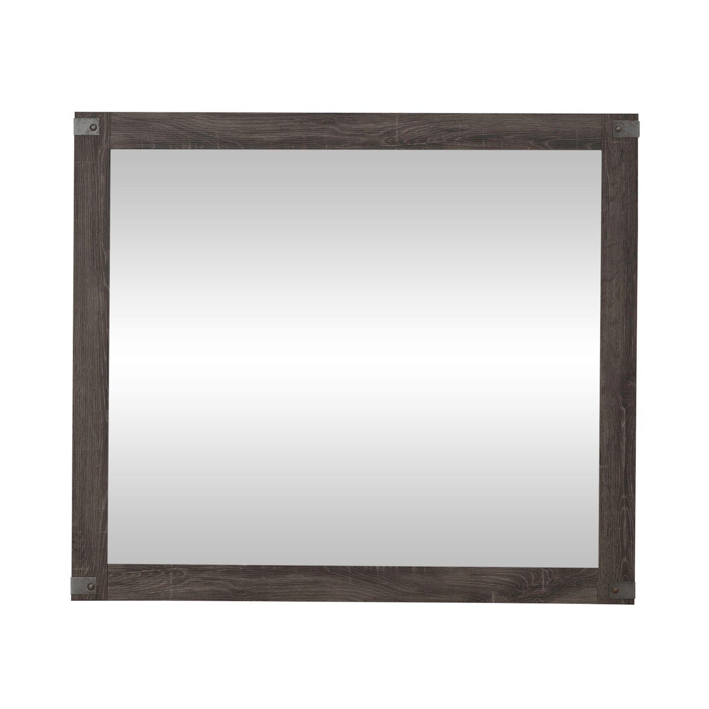 Lakeside Haven - Landscape Mirror - Dark Brown - Hornell Furniture Outlet