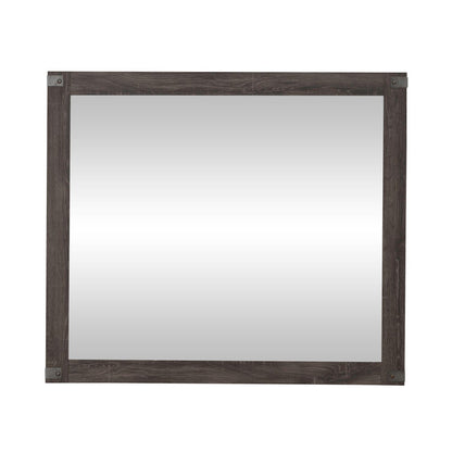 Lakeside Haven - Landscape Mirror - Dark Brown - Hornell Furniture Outlet