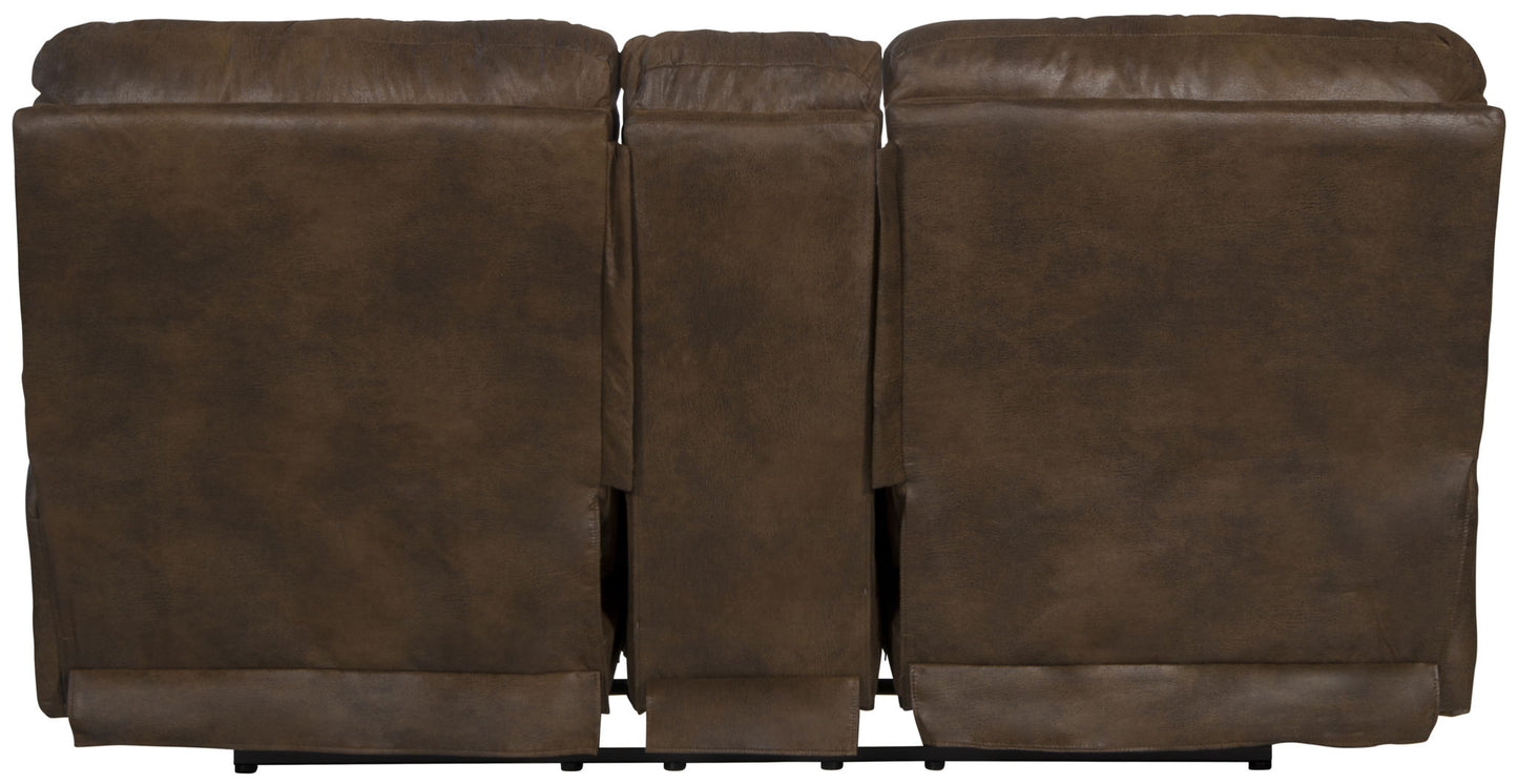 Voyager - Lay Flat Console Reclining Loveseat - Hornell Furniture Outlet