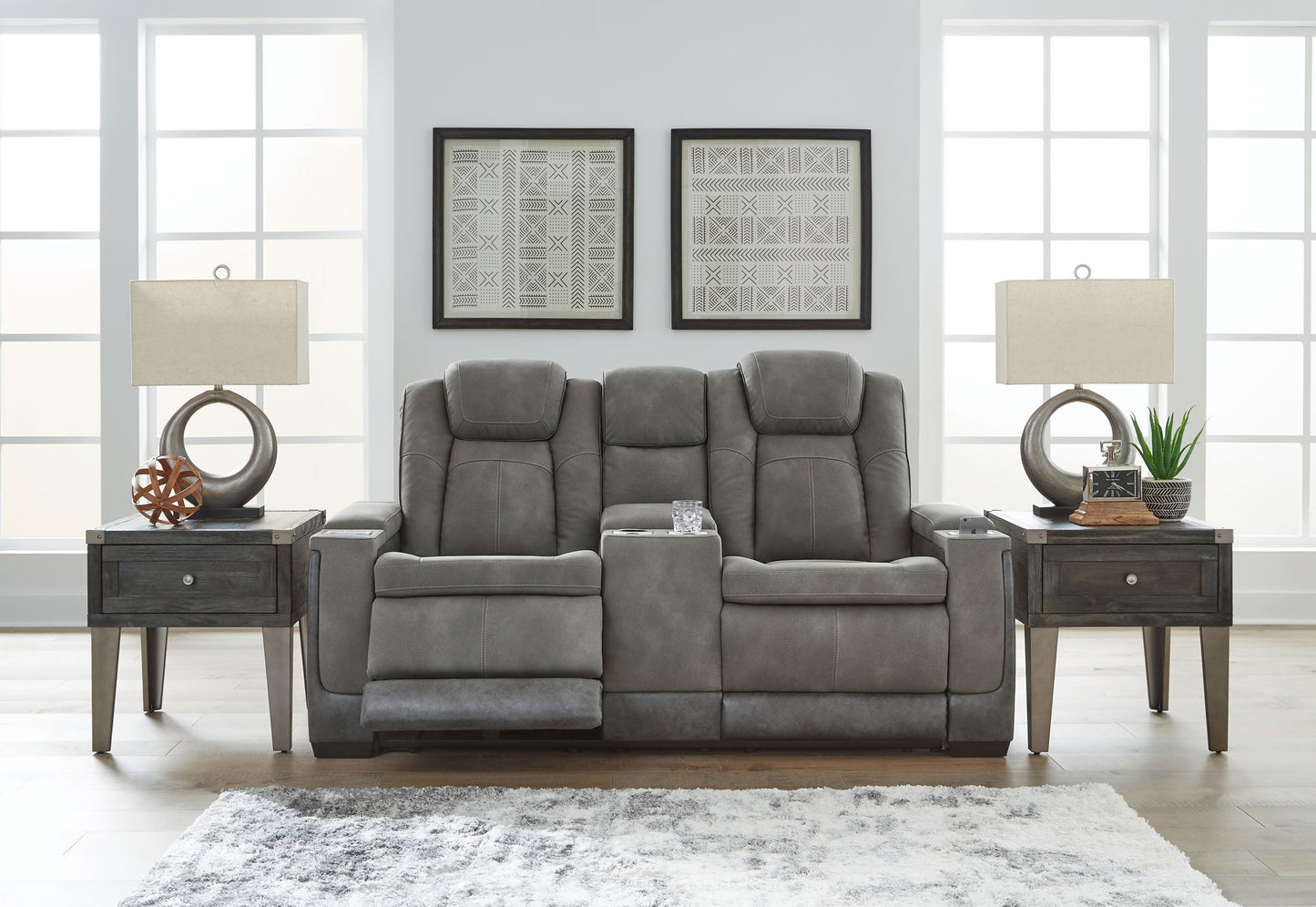 Next - Gen Durapella - Power Reclining Living Room Set - Hornell Furniture Outlet