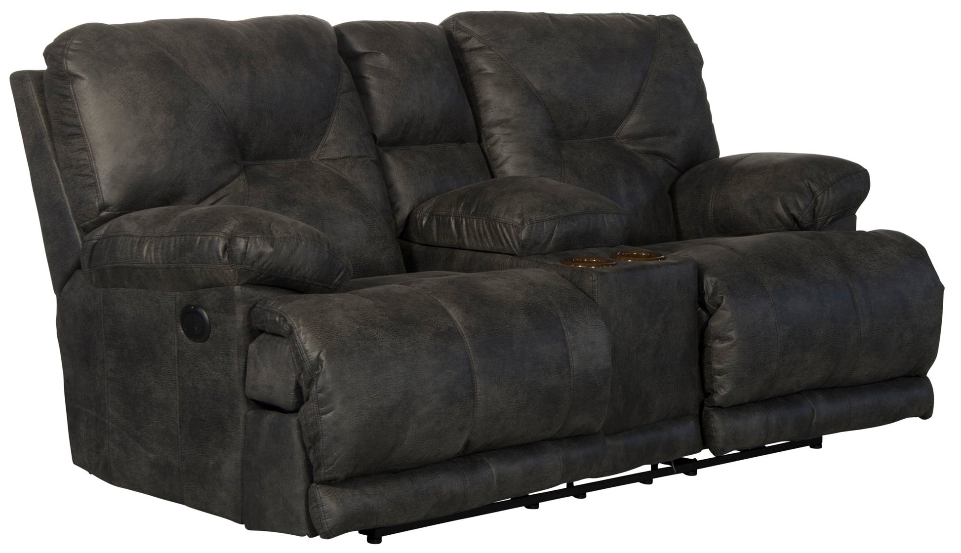Voyager - Lay Flat Console Reclining Loveseat - Hornell Furniture Outlet