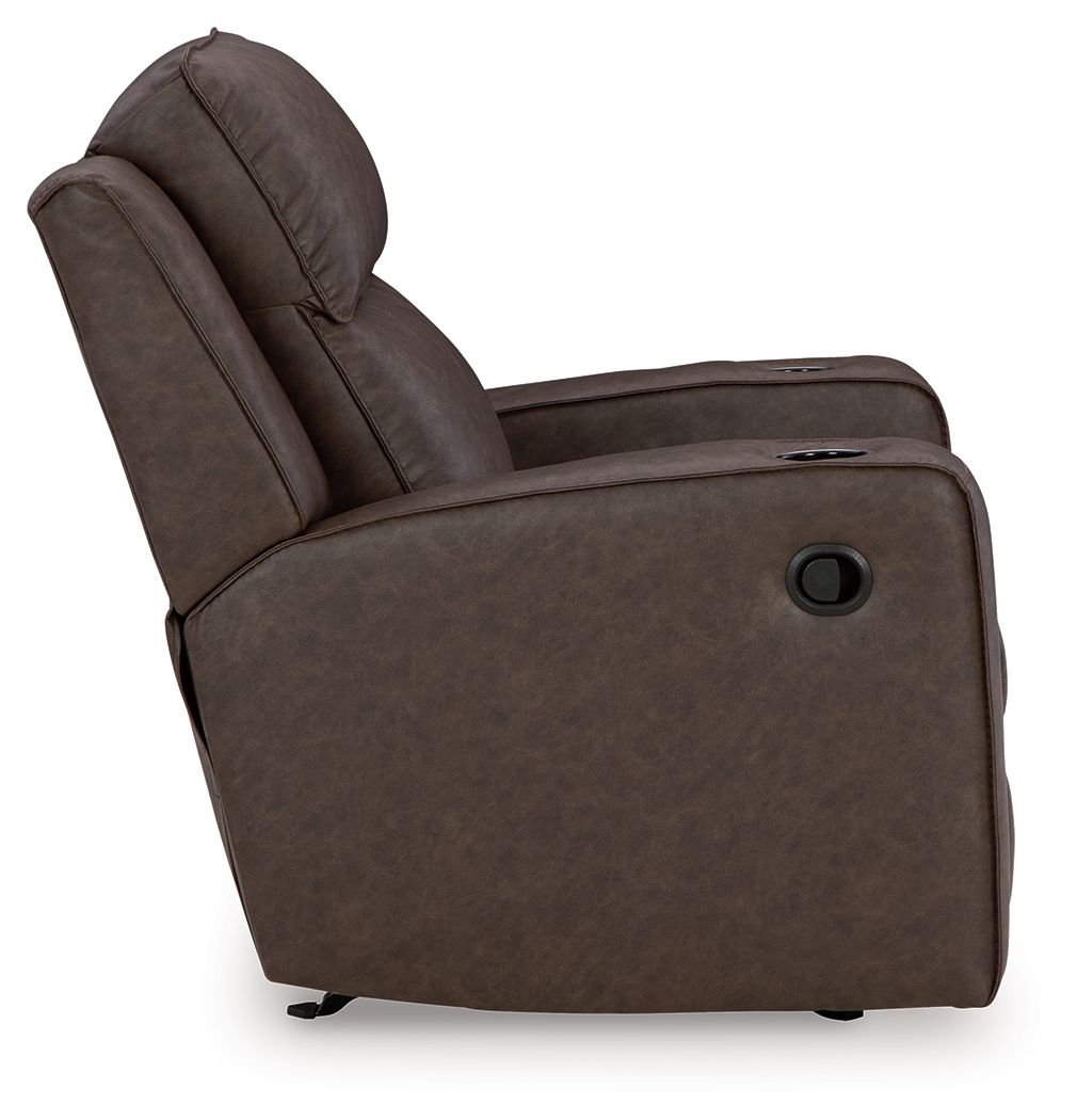 Lavenhorne - Granite - Rocker Recliner - Hornell Furniture Outlet