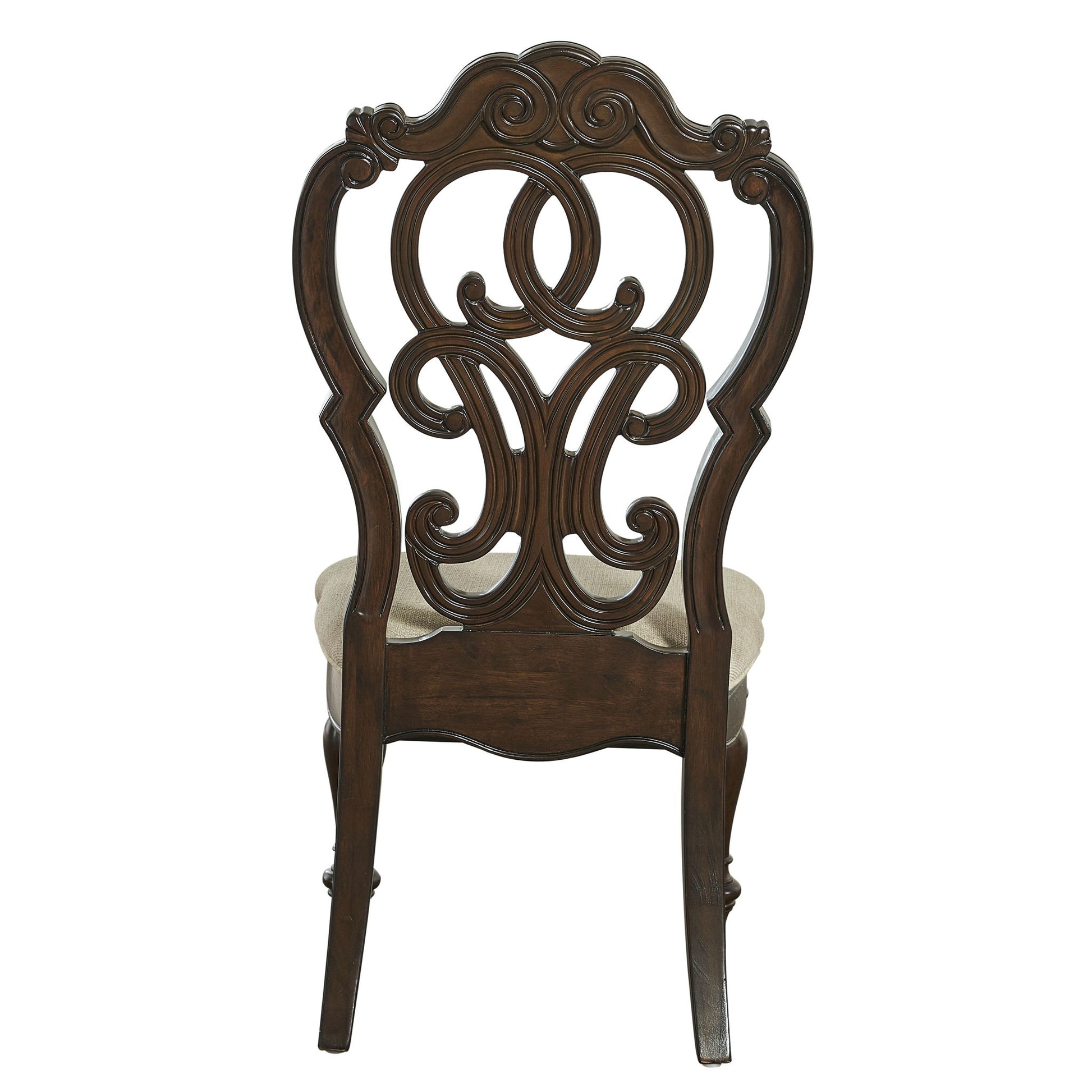 Royale - Side Chair (Set of 2) - Dark Brown - Hornell Furniture Outlet