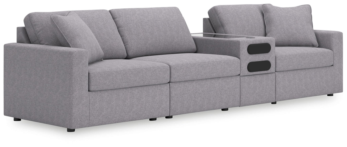 Modmax - Granite - Sectional - Hornell Furniture Outlet