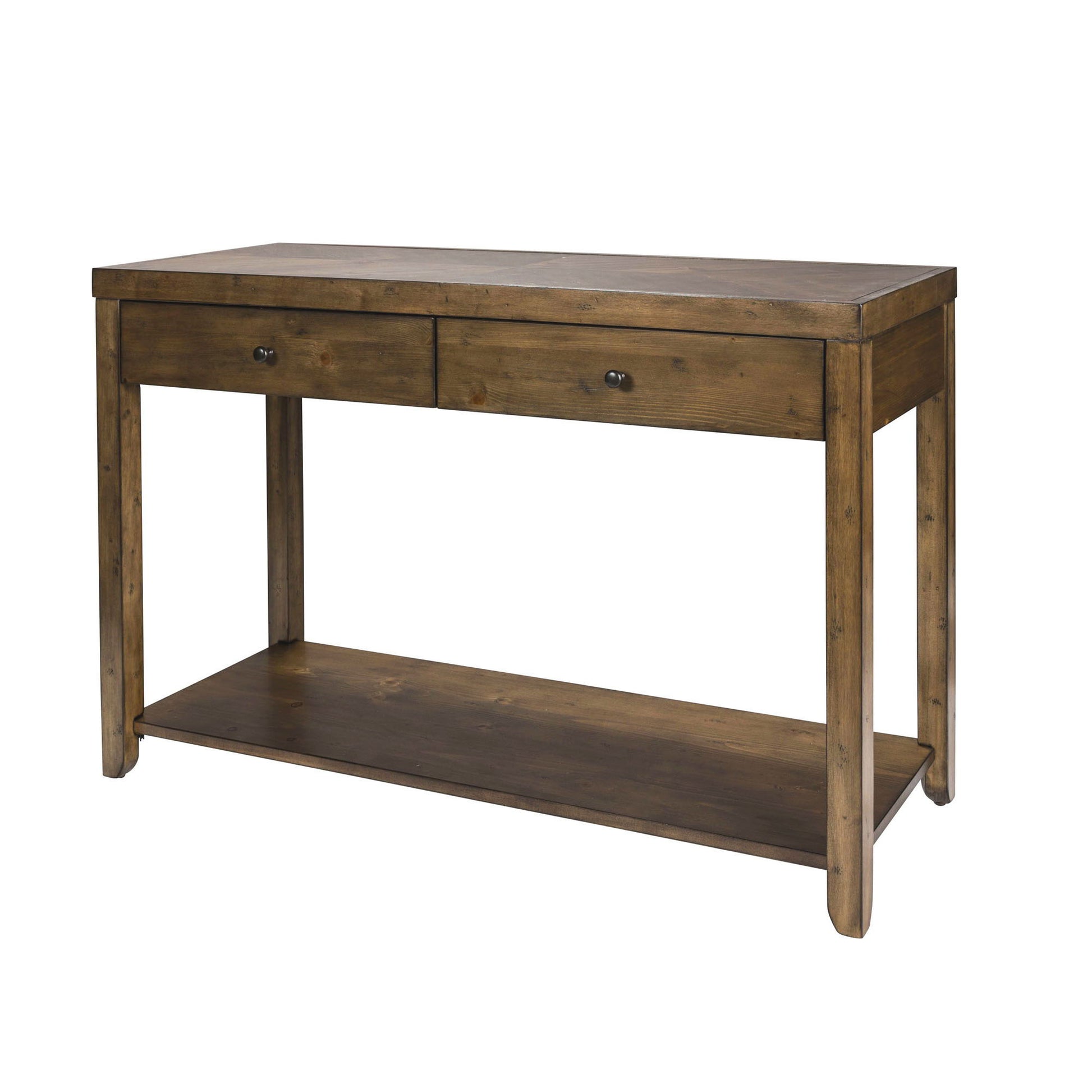 Mitchell - Sofa Table - Dark Brown - Hornell Furniture Outlet