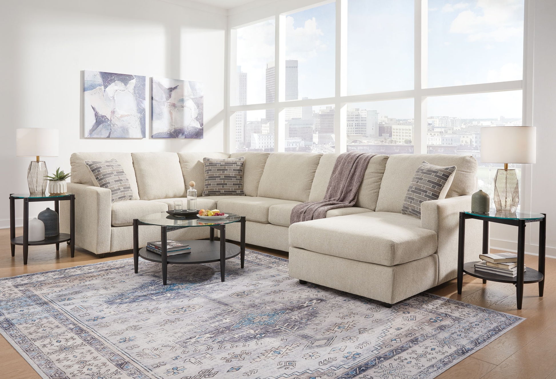 Edenfield - Sectional - Hornell Furniture Outlet