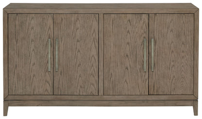 Chrestner - Gray - Dining Room Server - Hornell Furniture Outlet