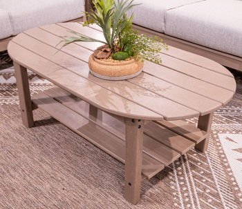 Grover Beach - Oval Table - Hornell Furniture Outlet