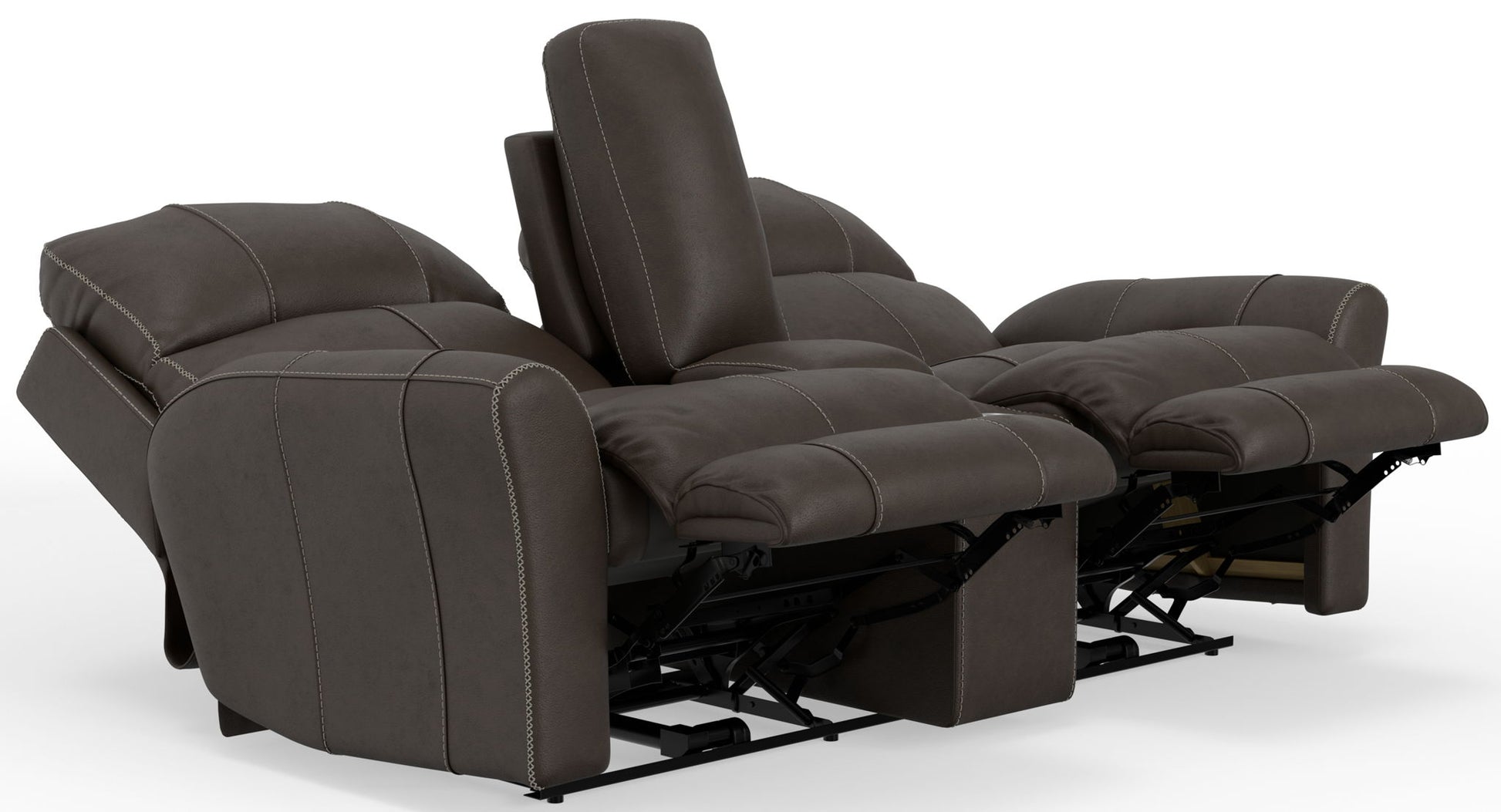Fredda - Power Recliner Console Loveseat - Hornell Furniture Outlet