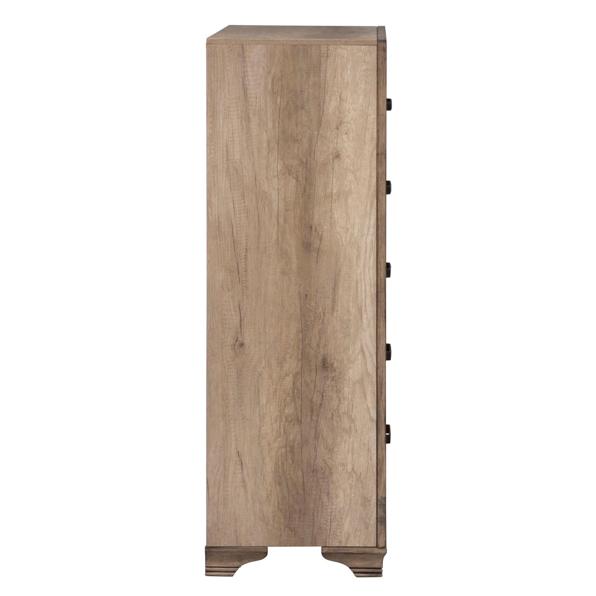 Sun Valley - 5 Drawer Chest - Light Brown - Hornell Furniture Outlet