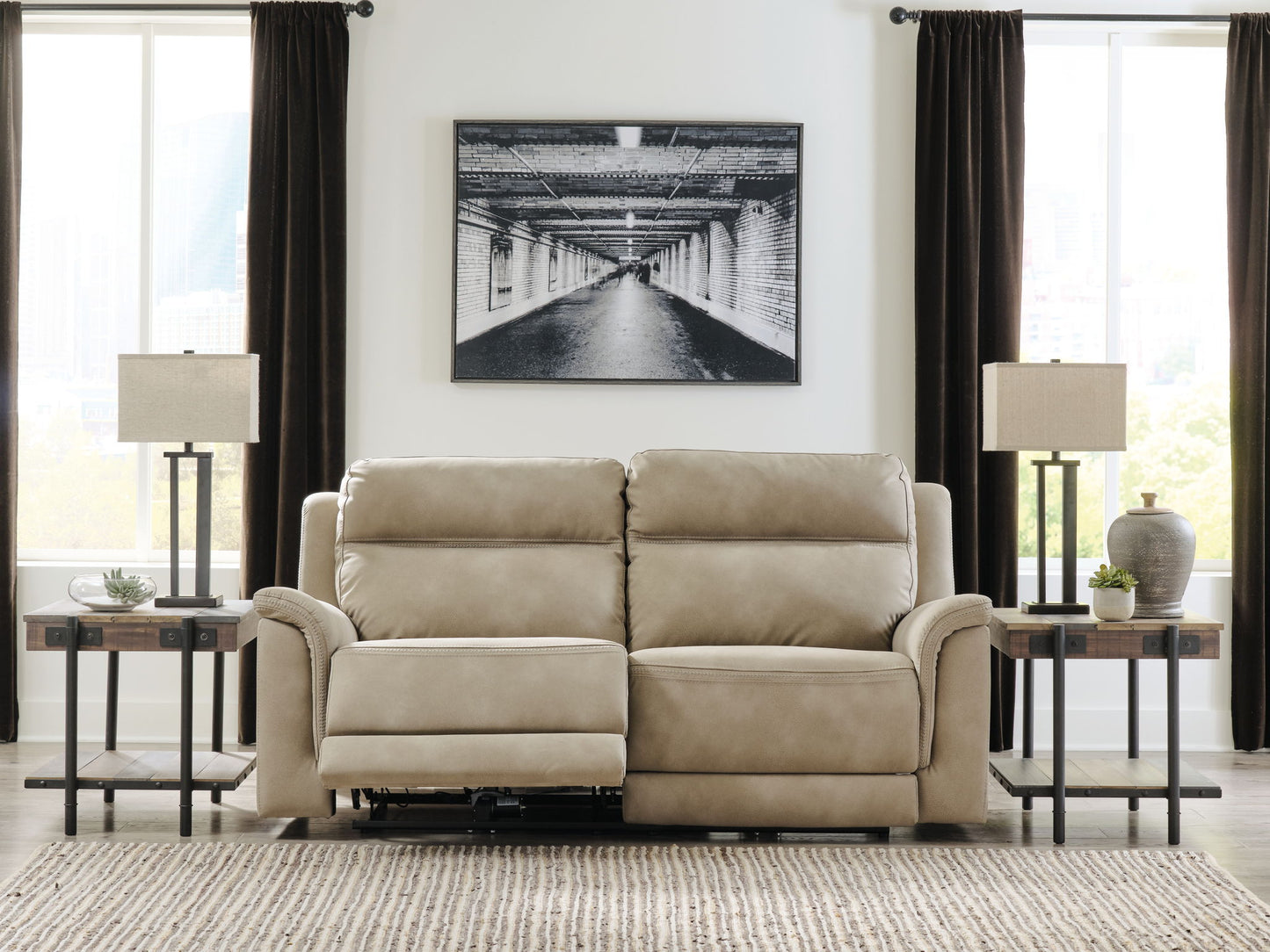 Next - Gen Durapella - Reclining Power Sofa - Hornell Furniture Outlet
