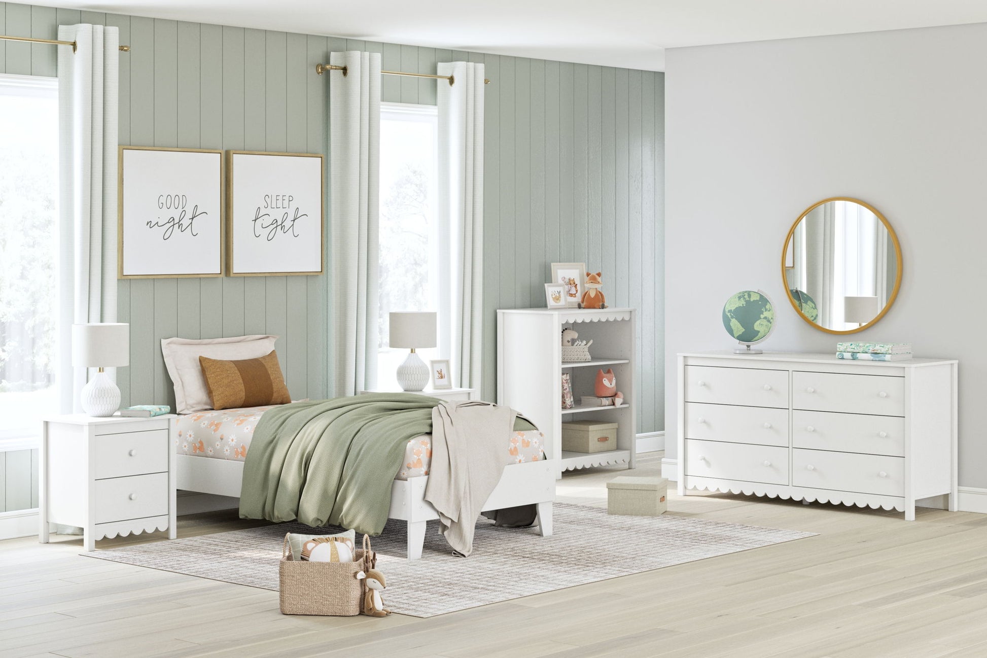 Hallityn - Platform Bed - Hornell Furniture Outlet