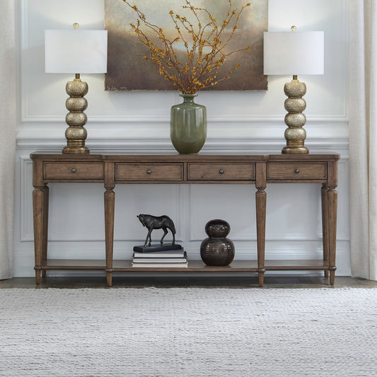 Harrison Heights - Hall Console - Sienna - Hornell Furniture Outlet