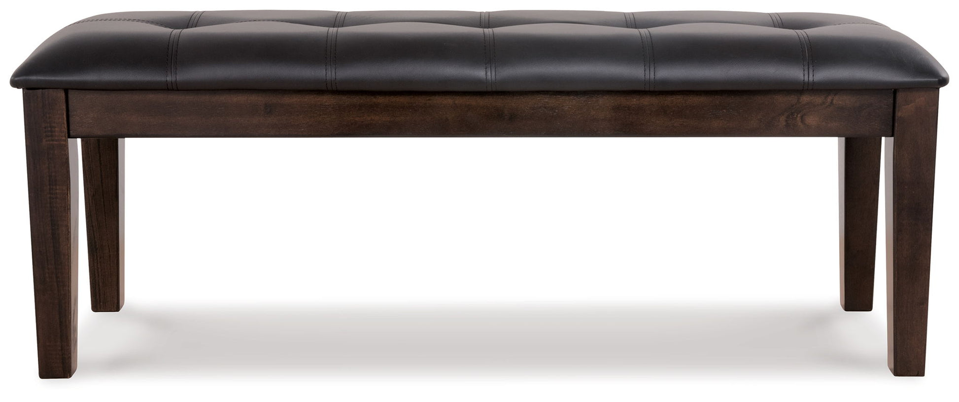 Haddigan - Dark Brown - Large UPH Dining Room Bench - Hornell Furniture Outlet