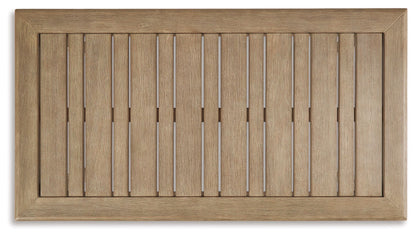 Gerianne - Rectangular Cocktail Table - Brown - Hornell Furniture Outlet