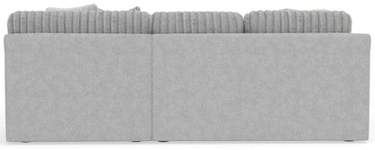 Logan - Upholstered Sectional With Comfort Coil Seating - 46" Cocktail Ottoman And Accent Pillows Included - Hornell Furniture Outlet