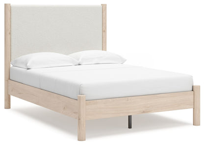Cadmori - Upholstered Panel Bed - Hornell Furniture Outlet
