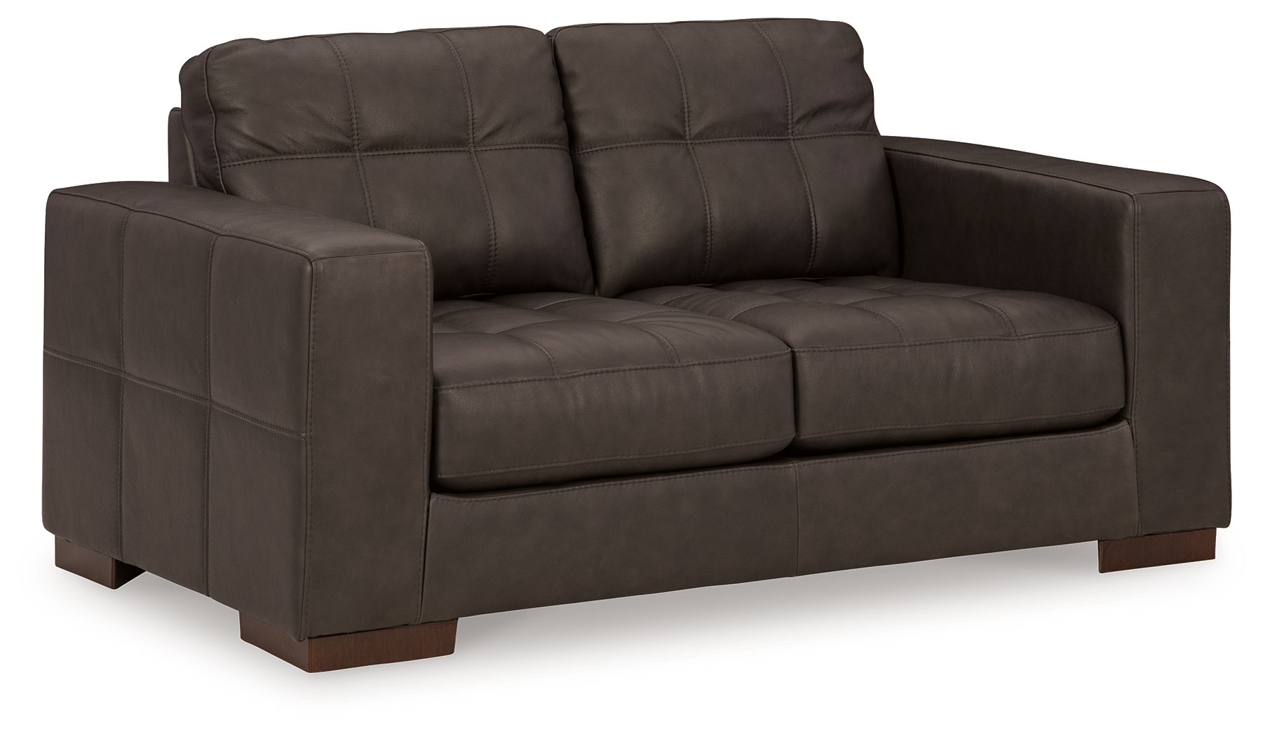 Luigi - Thunder - Loveseat - Hornell Furniture Outlet