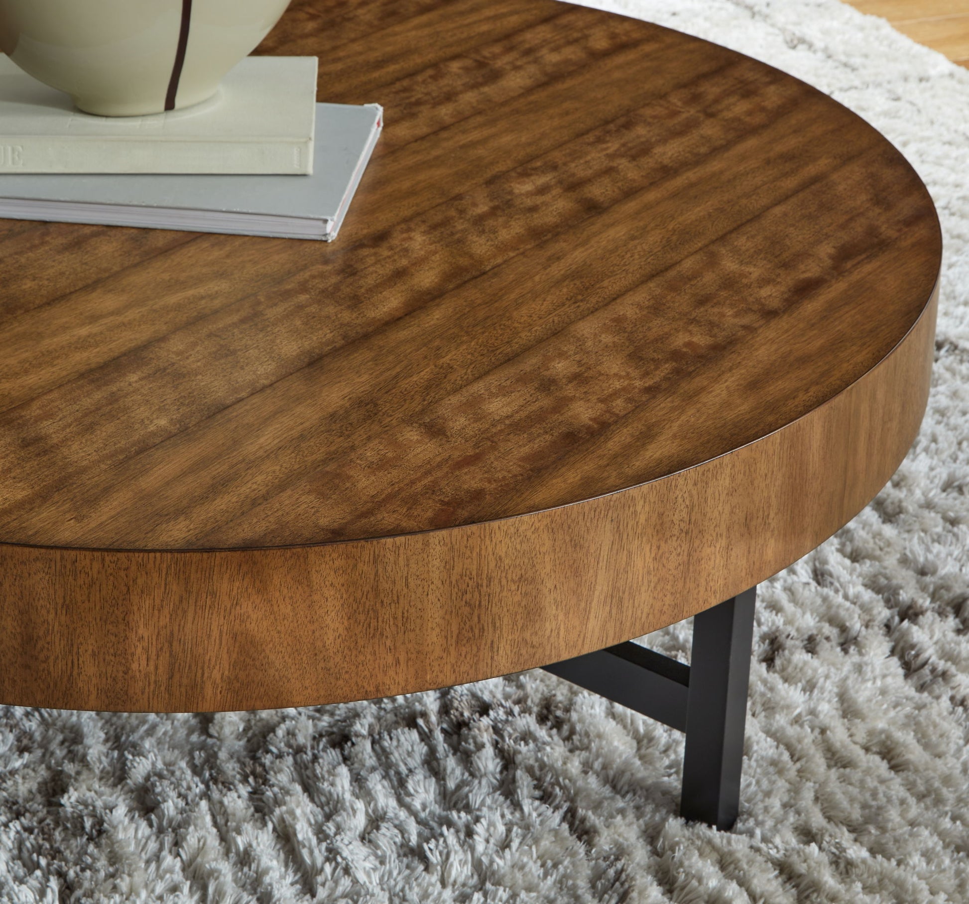 Steenlage - Brown / Black - Occasional Table Set (Set of 2) - Hornell Furniture Outlet