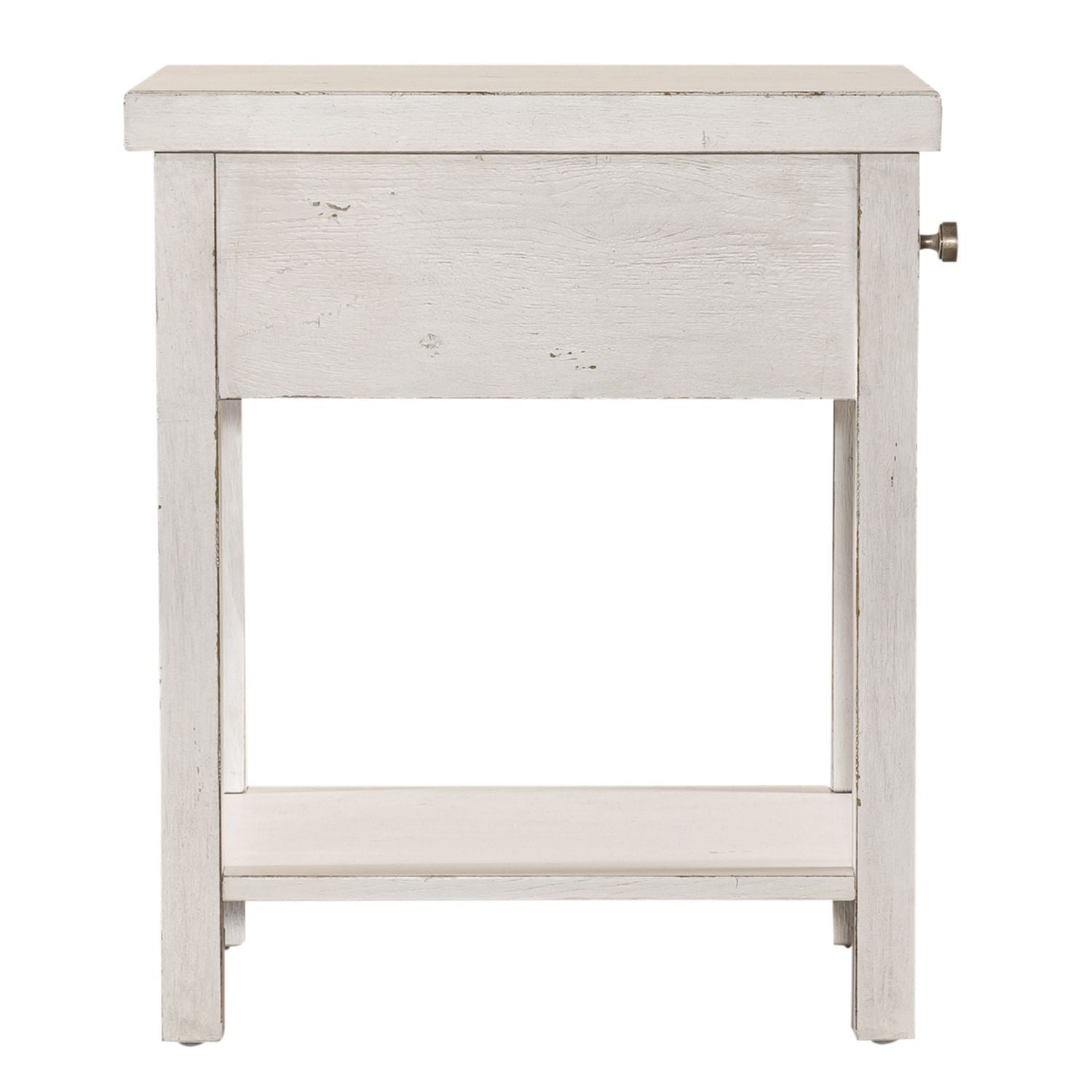 Modern Farmhouse - Drawer Chair Side Table - Hornell Furniture Outlet