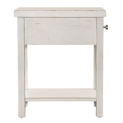 Modern Farmhouse - Drawer Chair Side Table - Hornell Furniture Outlet
