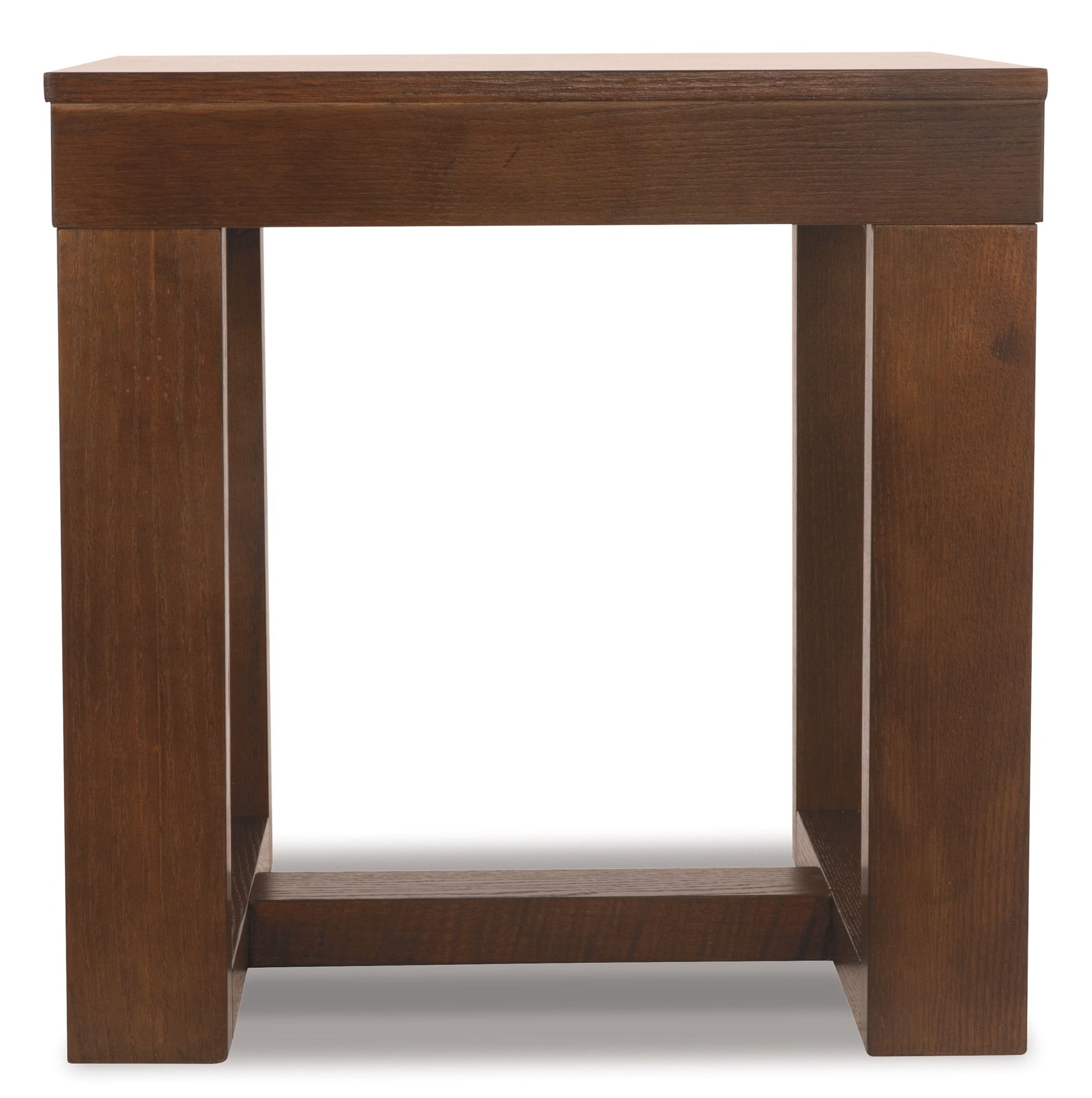 Watson - Square End Table - Dark Brown - Hornell Furniture Outlet