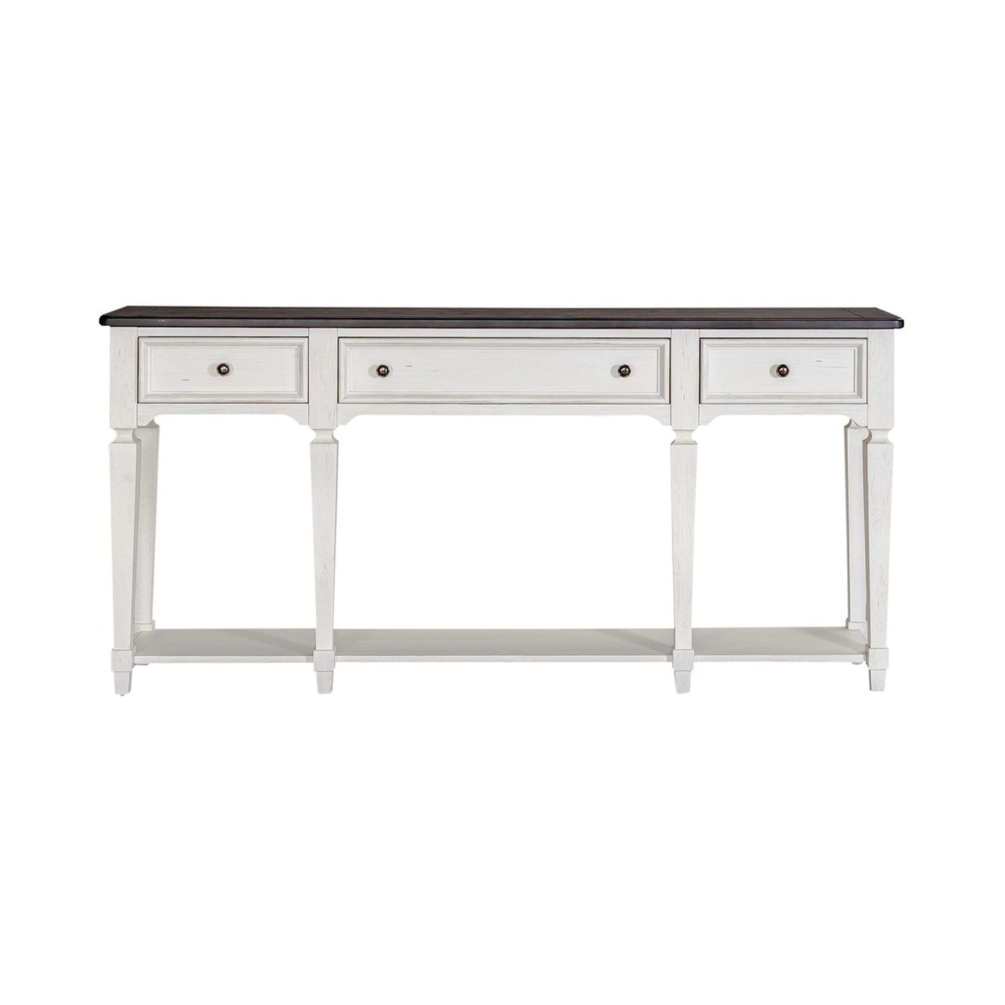 Allyson Park - Hall Table - White - Hornell Furniture Outlet