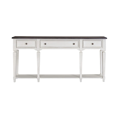 Allyson Park - Hall Table - White - Hornell Furniture Outlet