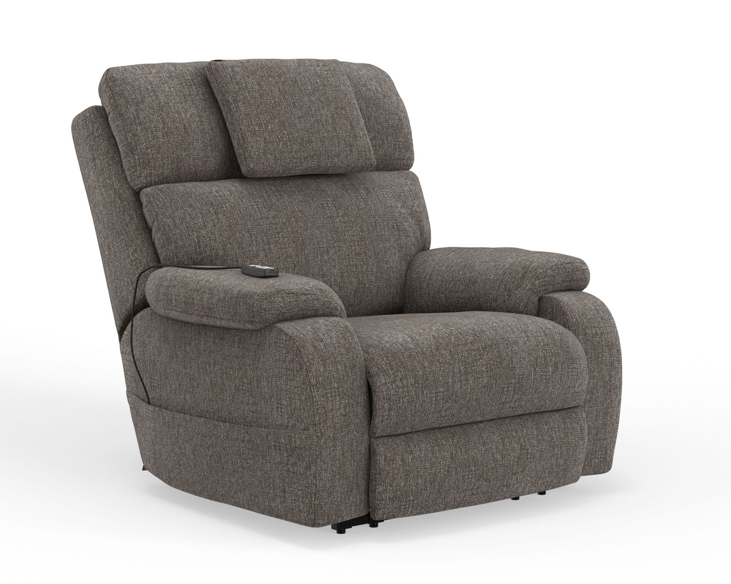 Snoozer - Power Lift Power Headrest Lay Flat Recliner With CR3 Heat / Massage / Zero Gravity - Hornell Furniture Outlet