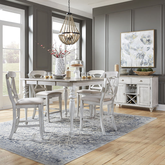 Ocean Isle - Gathering Table Set - Hornell Furniture Outlet