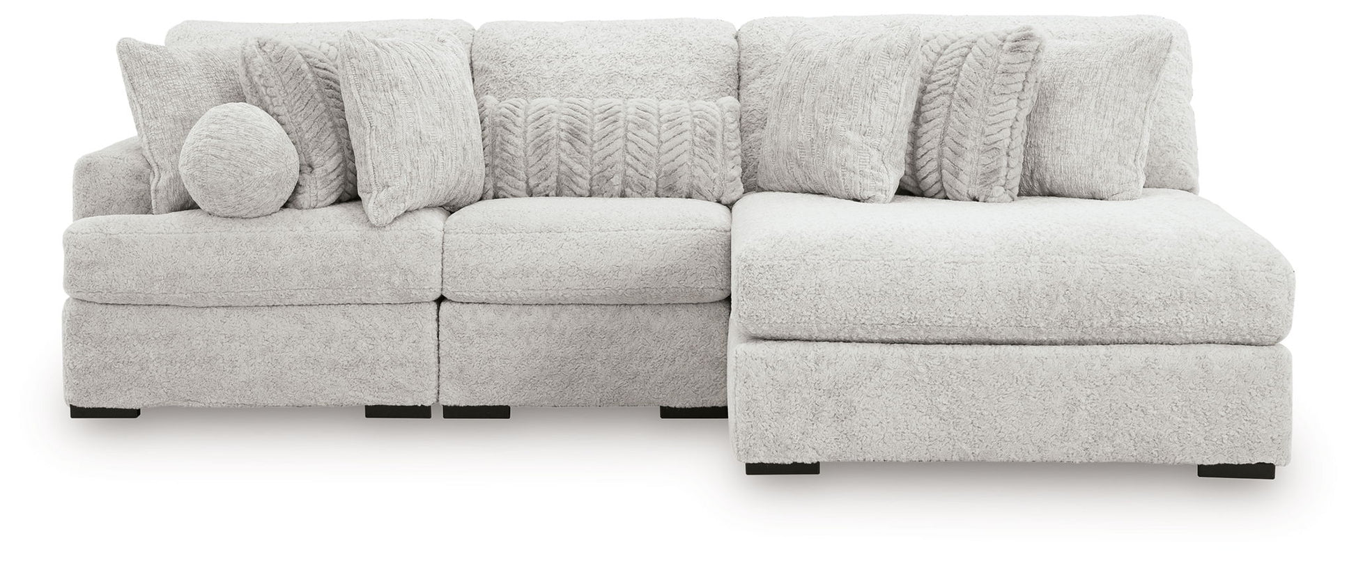 Cuddle Plush - Sectional - Hornell Furniture Outlet